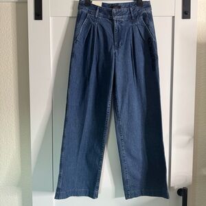 Banana Republic Blue Wide Leg Jeans